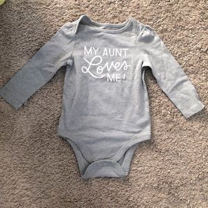My Aunt Loves Me 18 mo Onesie